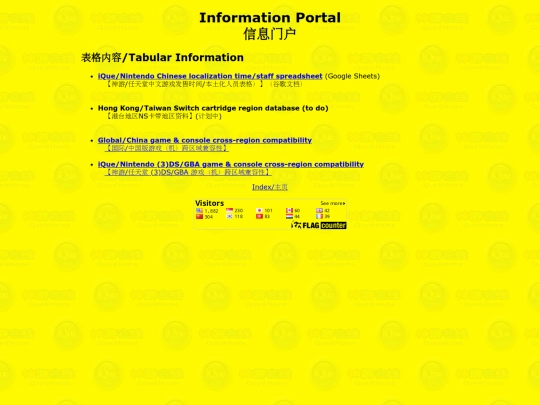 info screenshot