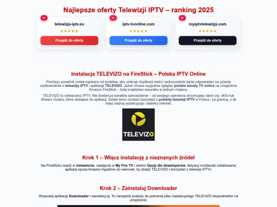 televizo-firestick screenshot