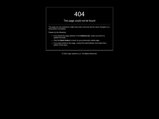 not_found screenshot