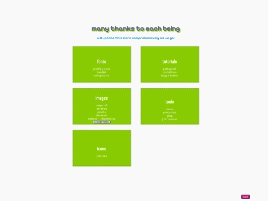credits screenshot