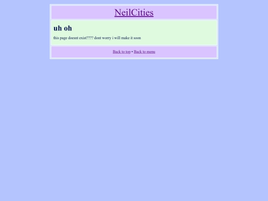 not_found screenshot