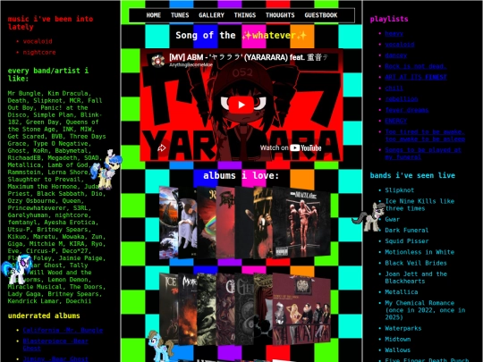 tunes screenshot