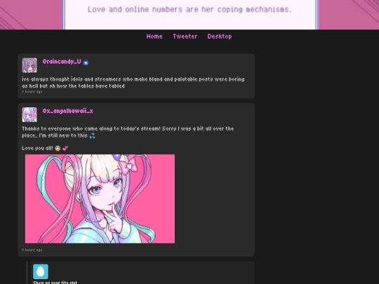 ame-blog screenshot