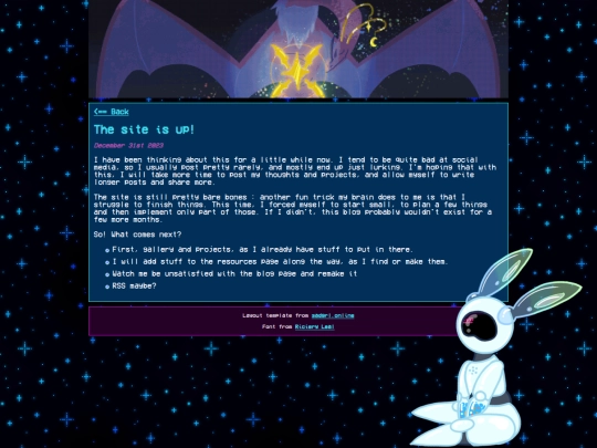 blog/the_site_is_up screenshot