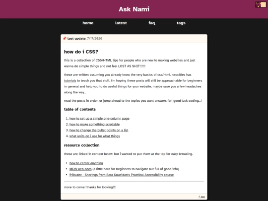 ask/how-do-i-css screenshot