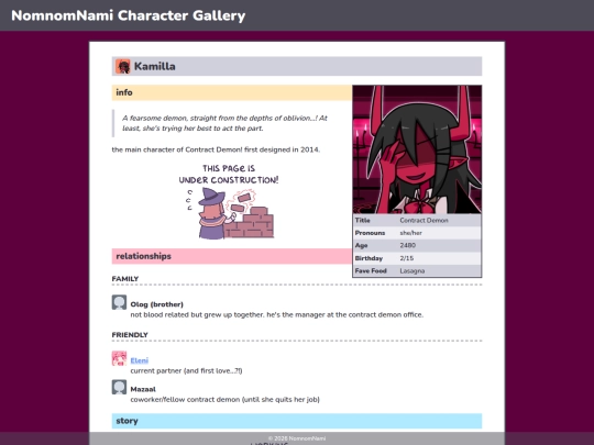 characters/kamilla screenshot