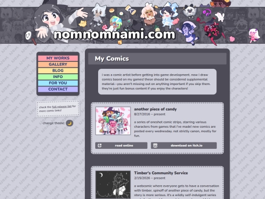 comics screenshot