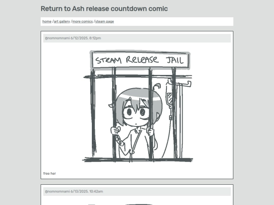 comics/return-to-ash screenshot