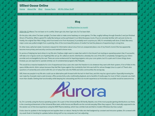 pages/blog screenshot