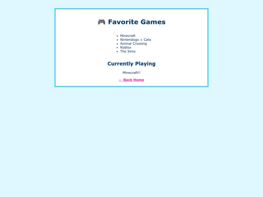 games screenshot
