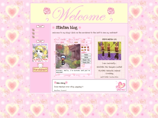 blog screenshot