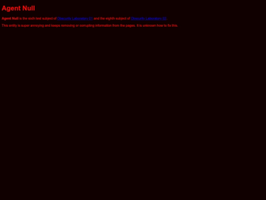 Agent_Null screenshot