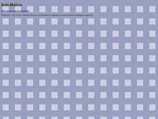 conspicuousinteractionagencyantimalice screenshot