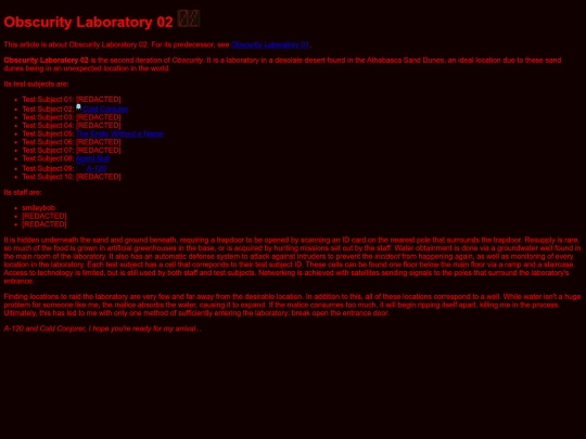 obscuritylaboratory2 screenshot