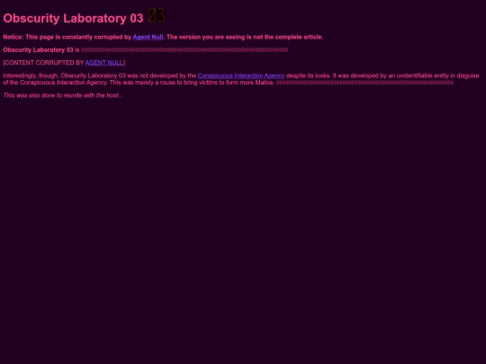 obscuritylaboratory3 screenshot