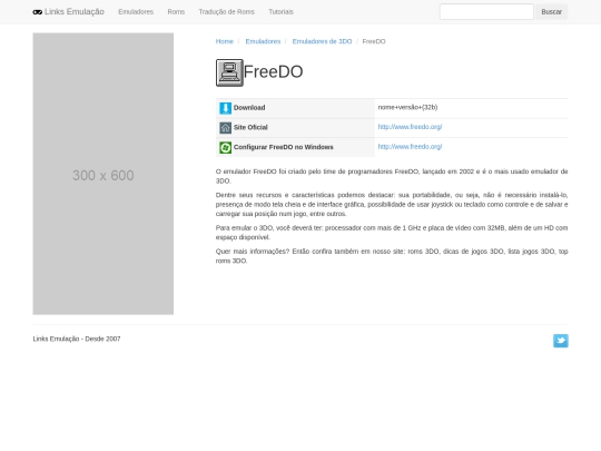 emuladores/3do/freedo screenshot