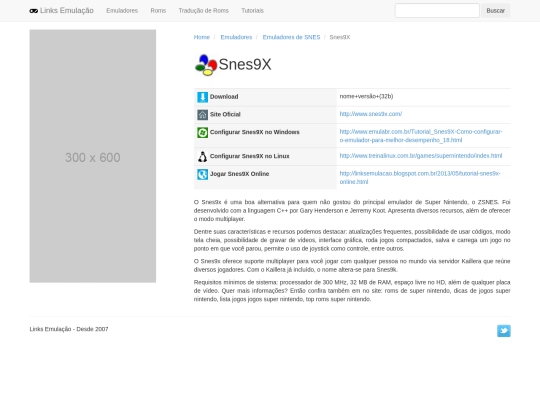 emuladores/snes/snes9x screenshot