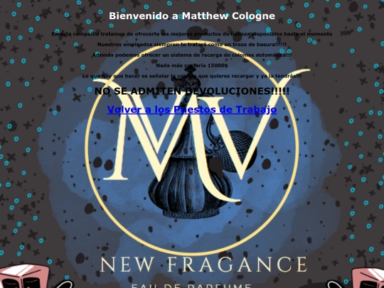matthewcologne screenshot