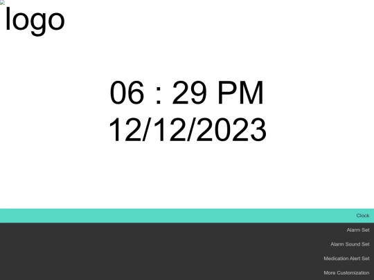 alarm screenshot