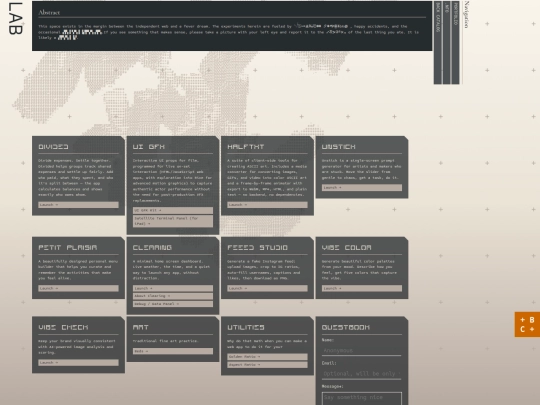 lab screenshot