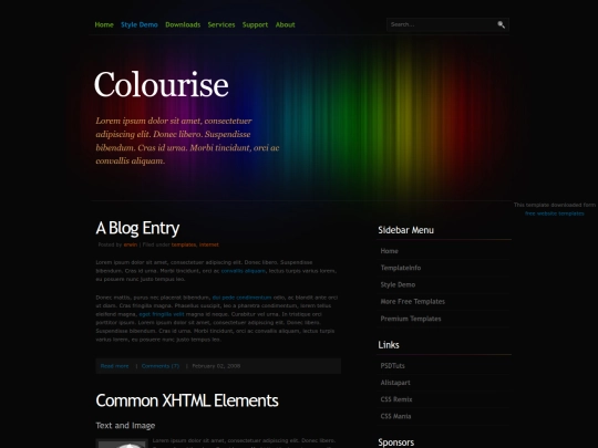 colorise/style screenshot