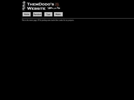 Musicpage screenshot