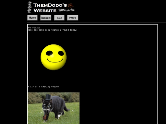 Randompage screenshot