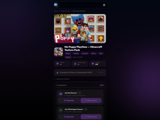 packs/me-poppy-playtime screenshot