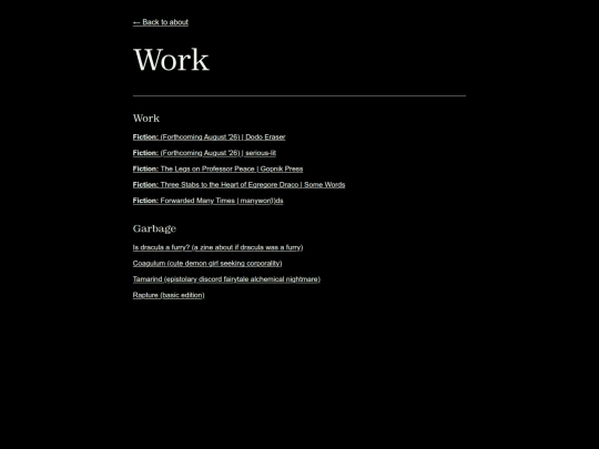 work screenshot
