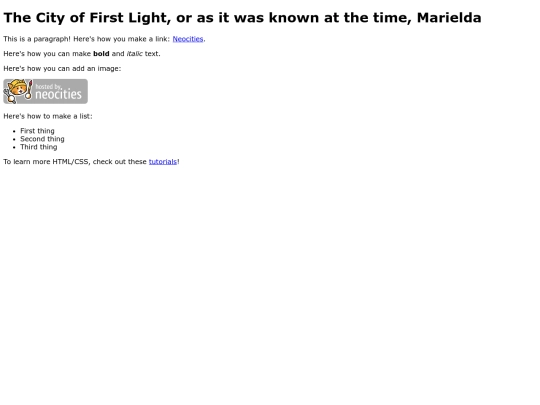 Marielda screenshot