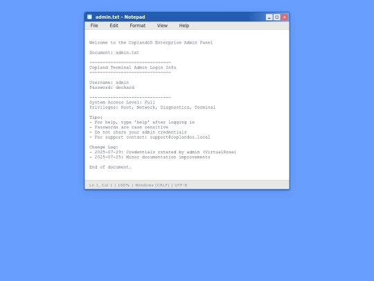 html/copland/notepad screenshot