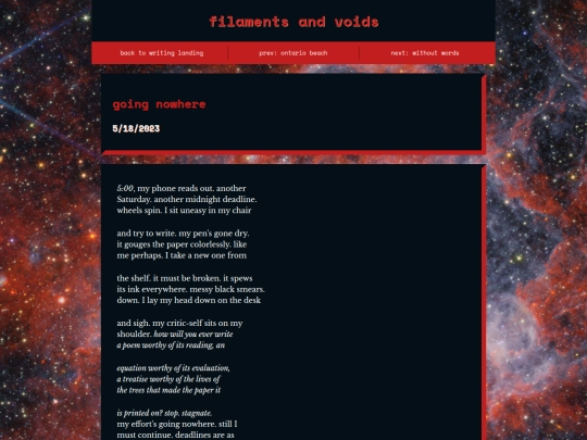 writing/going-nowhere screenshot