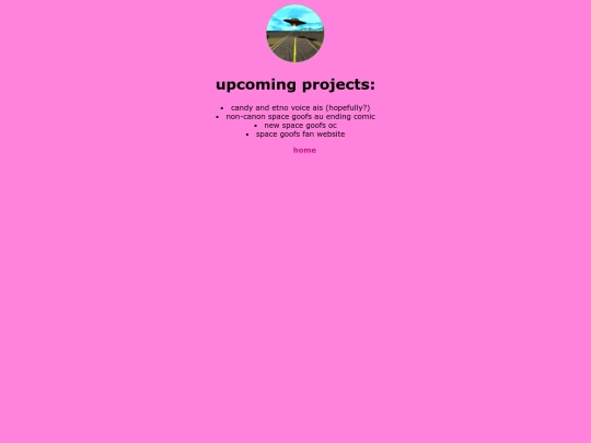 projects screenshot