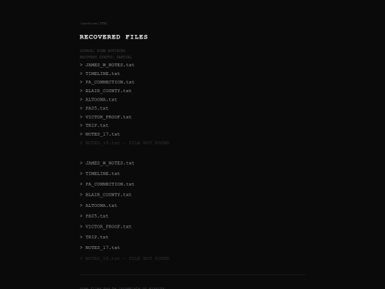 files screenshot