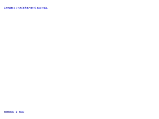 inmyhead.txt/distract screenshot