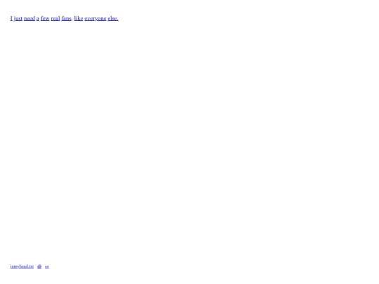 inmyhead.txt/so screenshot