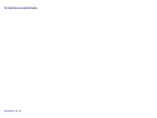 inmyhead.txt/the screenshot