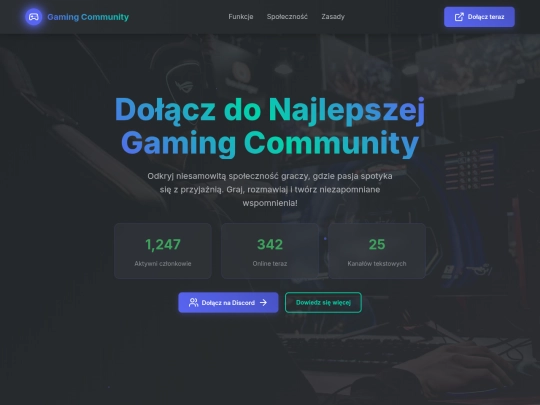 discord-landing-single screenshot