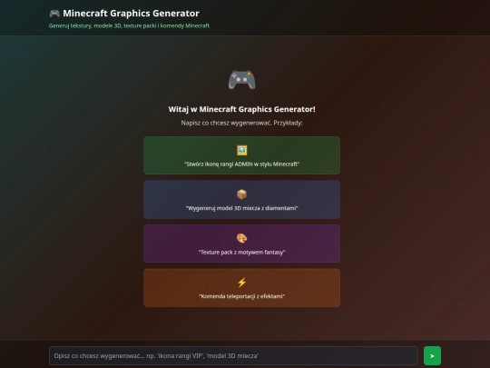 minecraft-generator screenshot