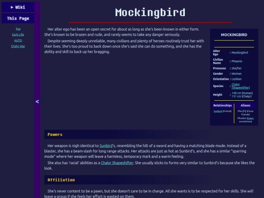 tdt/characters/mockingbird screenshot