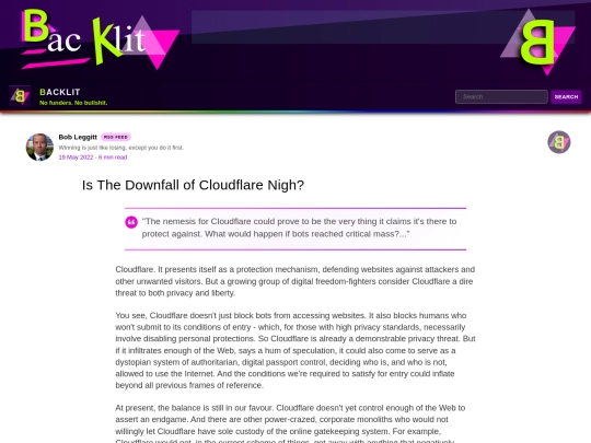 is-the-downfall-of-cloudflare-nigh screenshot