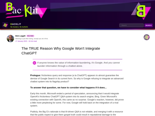 the-true-reason-why-google-will-not-integrate-chatgpt screenshot