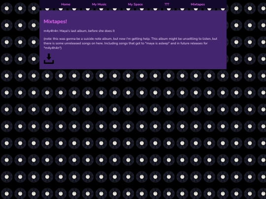 mixtapes screenshot