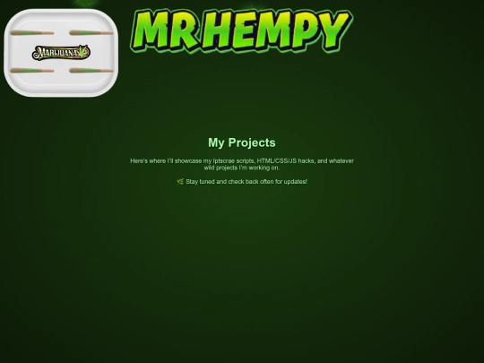 projects screenshot