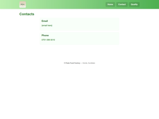 contact screenshot