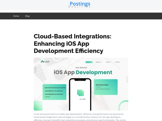 Cloud-Based-Integrations-Enhancing-iOS-App-Development-Efficiency screenshot