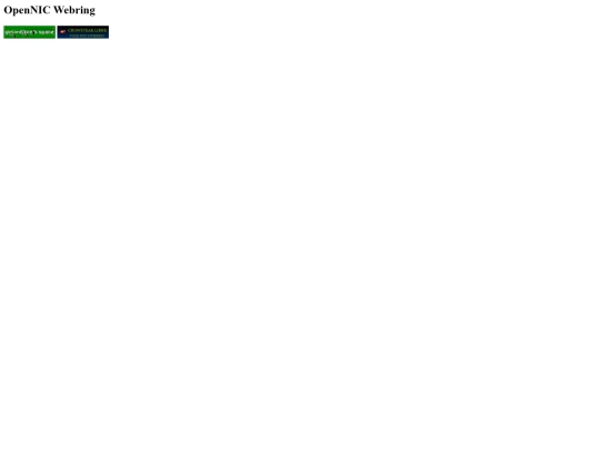 webring/opennic screenshot