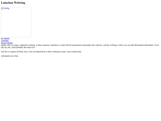 webring/sites/webring-info screenshot