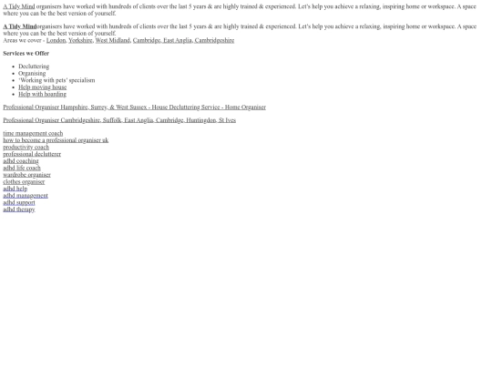 atidymind screenshot
