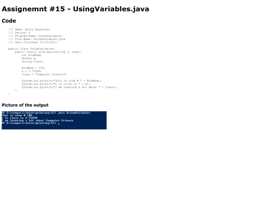 intro/printing/15/UsingVariables screenshot